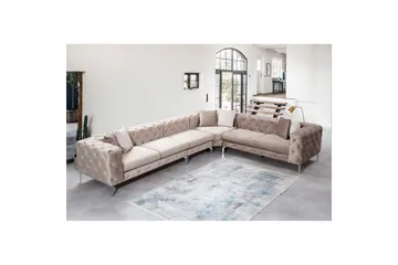 Hörnsoffa Beachport Beige - Beige - Möbler - Vardagsrum - Soffor - Hörnsoffor