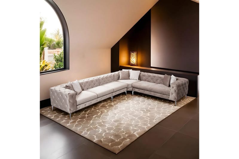 Hörnsoffa Beachport Beige - Beige - Möbler - Vardagsrum - Soffor - Hörnsoffor