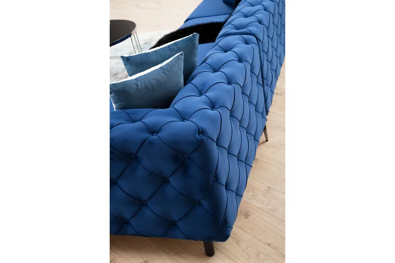 Beachport Hörnsoffa 6-sits - Blå - Möbler - Vardagsrum - Soffor - Hörnsoffor