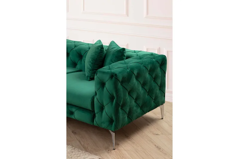 Beachport Hörnsoffa 6-sits - Grön - Möbler - Vardagsrum - Soffor - Hörnsoffor