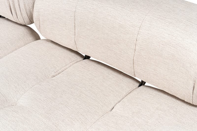 Belgin Bubblig Hörnsoffa 3-sits med utfällbara armstöd och ryggstöd - Möbler - Vardagsrum - Soffor - Divansoffa & schäslong