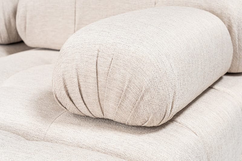 Belgin Bubblig Hörnsoffa 3-sits med utfällbara armstöd och ryggstöd - Möbler - Vardagsrum - Soffor - Divansoffa & schäslong