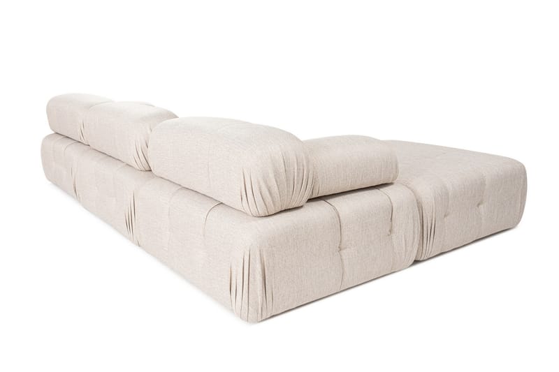 Belgin Bubblig Hörnsoffa 3-sits med utfällbara armstöd och ryggstöd - Möbler - Vardagsrum - Soffor - Divansoffa & schäslong