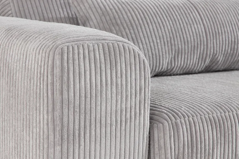 Copenhagen 6-sits L-formad Hörnsoffa i Manchester - Ljusgrå - Möbler - Vardagsrum - Soffor - Hörnsoffor