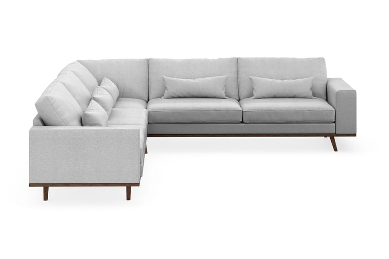 Copenhagen 6-sits L-formad Hörnsoffa i Tyg - Ljusgrå - Möbler - Vardagsrum - Soffor - Hörnsoffor