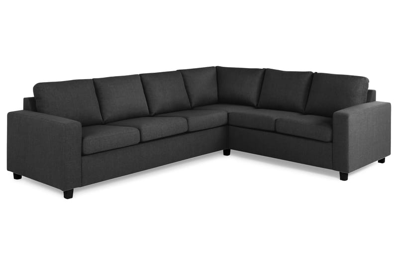 Crazy 5-sits Vändbar L-formad Large Hörnsoffa i Tyg - Antracit - Möbler - Vardagsrum - Soffor - Hörnsoffor