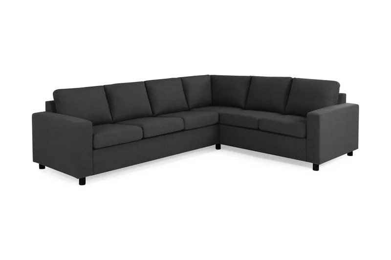 Crazy 5-sits Vändbar L-formad Large Hörnsoffa i Tyg - Antracit - Möbler - Vardagsrum - Soffor - Hörnsoffor