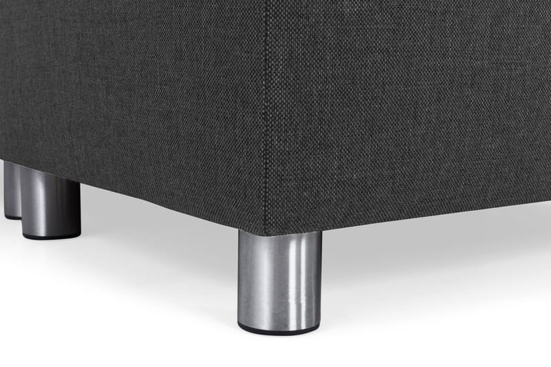 Crazy 5-sits Vändbar L-formad Large Hörnsoffa i Tyg - Antracit - Möbler - Vardagsrum - Soffor - Hörnsoffor