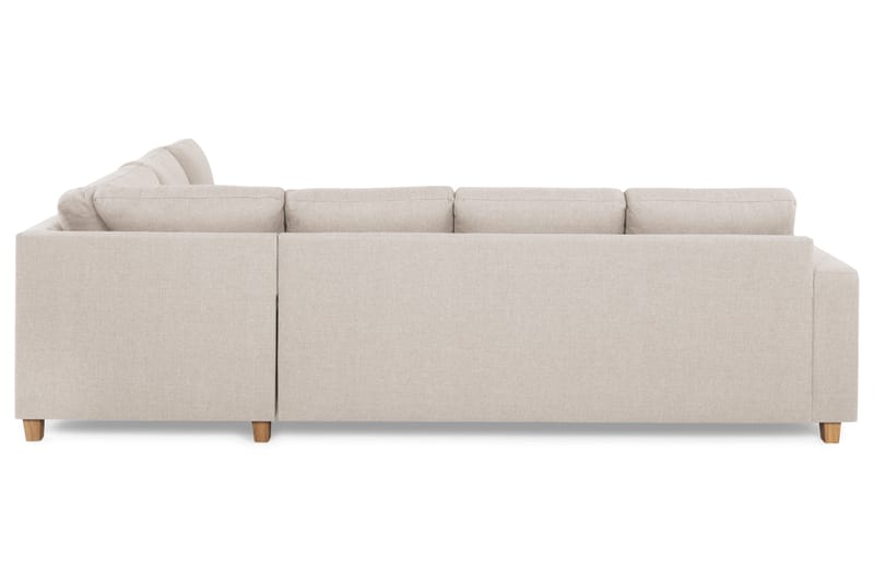 Crazy 5-sits Vändbar L-formad Large Hörnsoffa i Tyg - Beige - Möbler - Vardagsrum - Soffor - Hörnsoffor