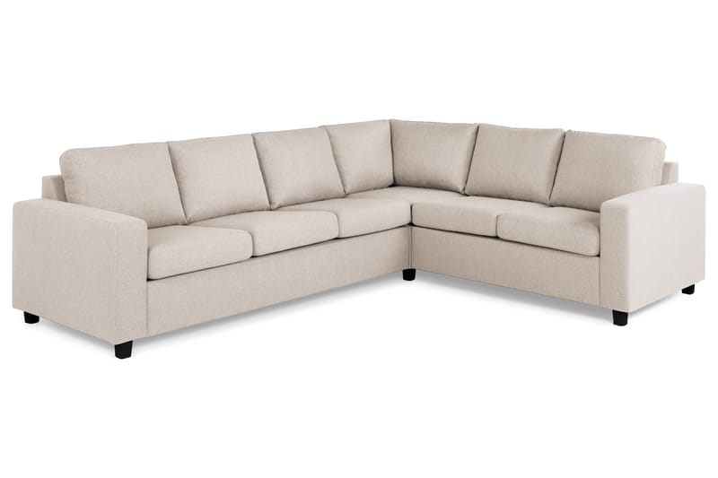 Crazy 5-sits Vändbar L-formad Large Hörnsoffa i Tyg - Beige - Möbler - Vardagsrum - Soffor - Hörnsoffor