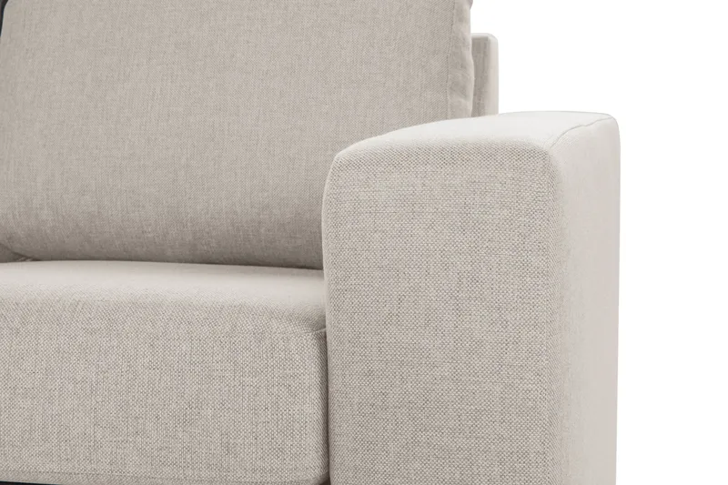 Crazy 5-sits Vändbar L-formad Large Hörnsoffa i Tyg - Beige - Möbler - Vardagsrum - Soffor - Hörnsoffor