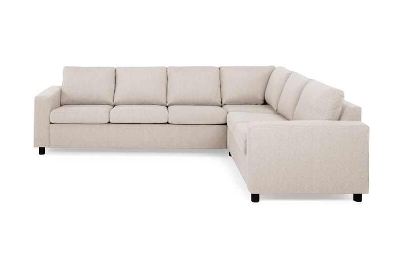 Crazy 5-sits Vändbar L-formad Large Hörnsoffa i Tyg - Beige - Möbler - Vardagsrum - Soffor - Hörnsoffor