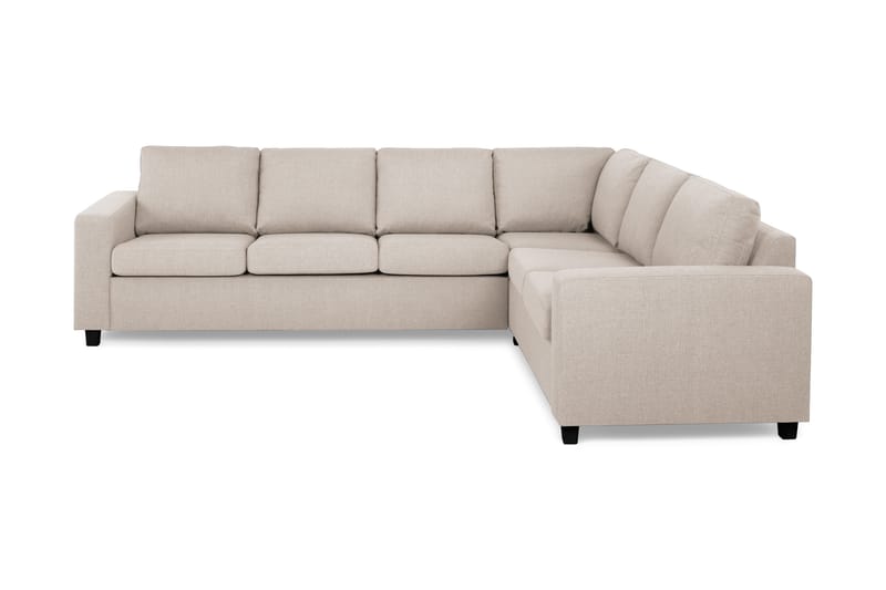 Crazy 5-sits Vändbar L-formad Large Hörnsoffa i Tyg - Beige - Möbler - Vardagsrum - Soffor - Hörnsoffor