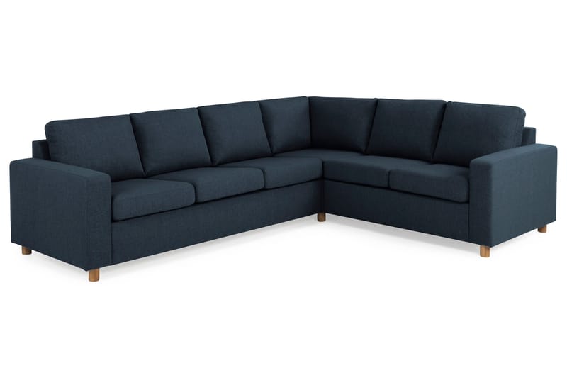 Crazy 5-sits Vändbar L-formad Large Hörnsoffa i Tyg - Blå - Möbler - Vardagsrum - Soffor - Hörnsoffor