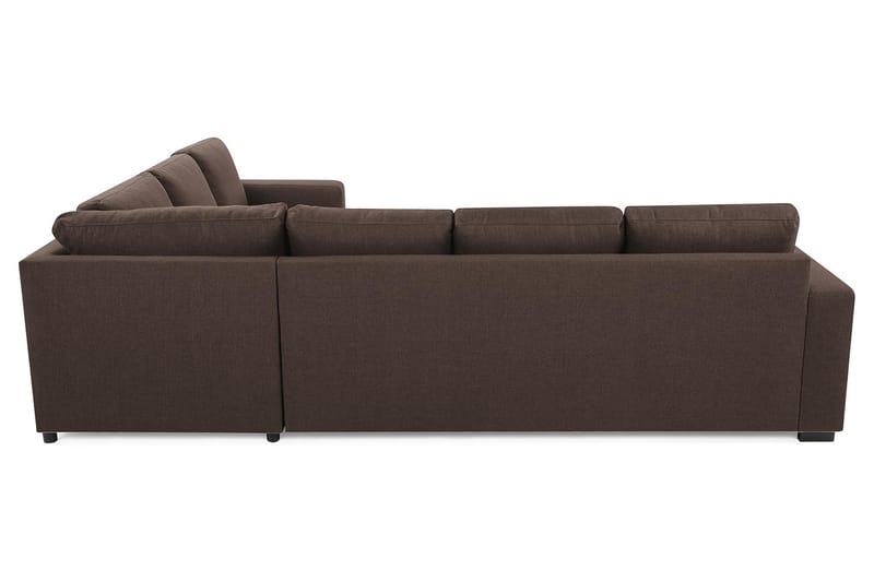 Crazy 5-sits Vändbar L-formad Large Hörnsoffa i Tyg - Brun - Möbler - Vardagsrum - Soffor - Hörnsoffor