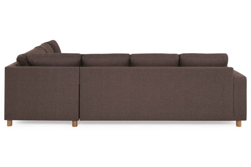 Crazy 5-sits Vändbar L-formad Large Hörnsoffa i Tyg - Brun - Möbler - Vardagsrum - Soffor - Hörnsoffor