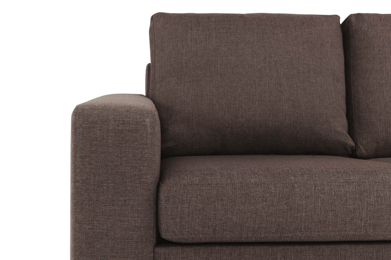 Crazy 5-sits Vändbar L-formad Large Hörnsoffa i Tyg - Brun - Möbler - Vardagsrum - Soffor - Hörnsoffor