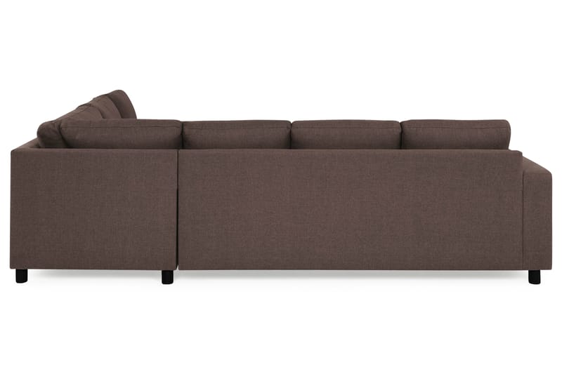 Crazy 5-sits Vändbar L-formad Large Hörnsoffa i Tyg - Brun - Möbler - Vardagsrum - Soffor - Hörnsoffor