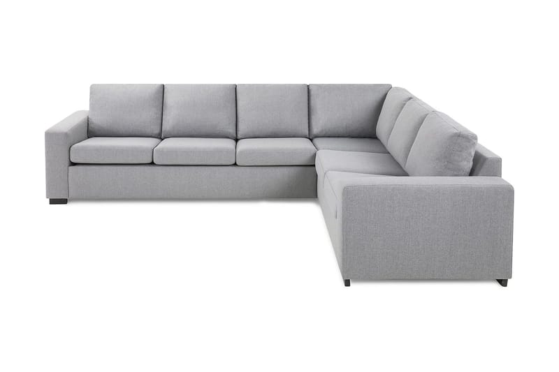 Crazy 5-sits Vändbar L-formad Large Hörnsoffa i Tyg - Grå - Möbler - Vardagsrum - Soffor - Hörnsoffor