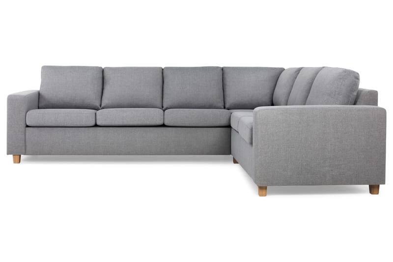 Crazy 5-sits Vändbar L-formad Large Hörnsoffa i Tyg - Grå - Möbler - Vardagsrum - Soffor - Hörnsoffor