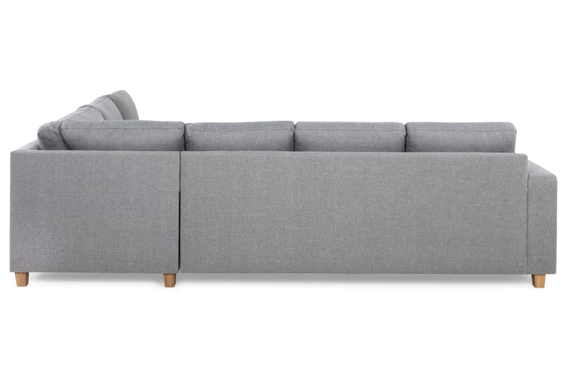 Crazy 5-sits Vändbar L-formad Large Hörnsoffa i Tyg - Grå - Möbler - Vardagsrum - Soffor - Hörnsoffor
