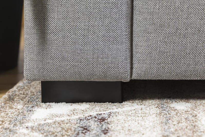 Crazy 5-sits Vändbar L-formad Large Hörnsoffa i Tyg - Grå - Möbler - Vardagsrum - Soffor - Hörnsoffor