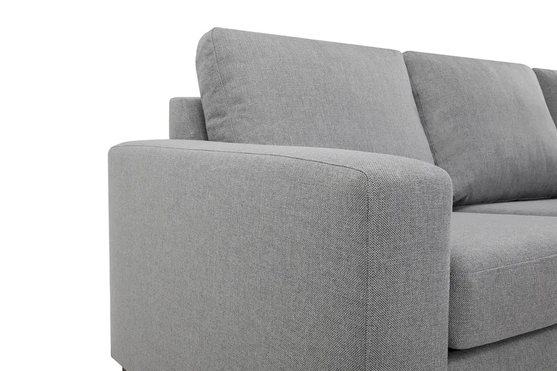 Crazy 5-sits Vändbar L-formad Large Hörnsoffa i Tyg - Grå - Möbler - Vardagsrum - Soffor - Hörnsoffor
