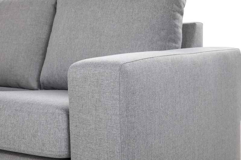 Crazy 5-sits Vändbar L-formad Large Hörnsoffa i Tyg - Grå - Möbler - Vardagsrum - Soffor - Hörnsoffor