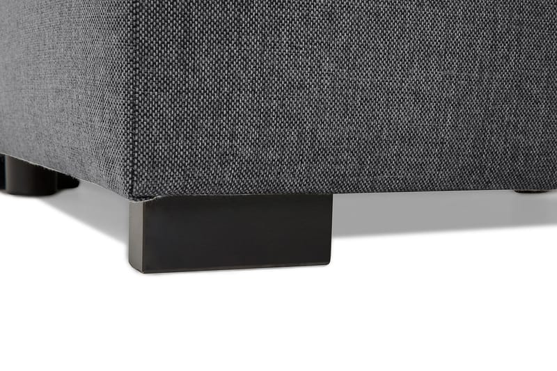 Crazy 5-sits Vänstervänd U-formad Hörnsoffa med divan i Tyg - Mörkgrå - Möbler - Vardagsrum - Soffor - Hörnsoffor