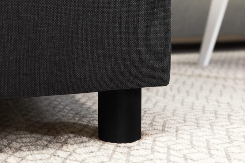 Crazy 6-sits Vändbar L-formad X-Large Hörnsoffa i Tyg - Antracit - Möbler - Vardagsrum - Soffor - Hörnsoffor