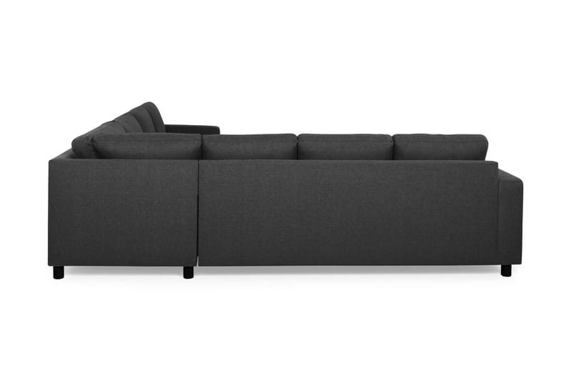 Crazy 6-sits Vändbar L-formad X-Large Hörnsoffa i Tyg - Antracit - Möbler - Vardagsrum - Soffor - Hörnsoffor