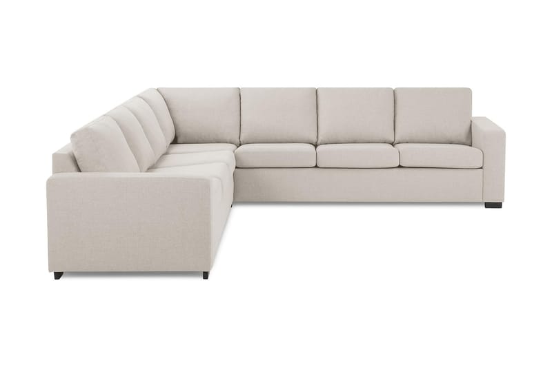 Crazy 6-sits Vändbar L-formad X-Large Hörnsoffa i Tyg - Beige - Möbler - Vardagsrum - Soffor - Hörnsoffor