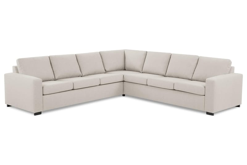 Crazy 6-sits Vändbar L-formad X-Large Hörnsoffa i Tyg - Beige - Möbler - Vardagsrum - Soffor - Hörnsoffor