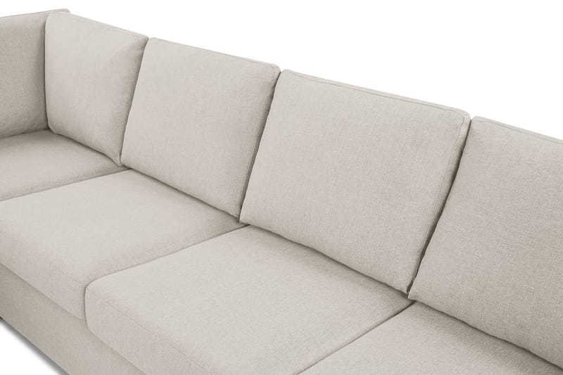 Crazy 6-sits Vändbar L-formad X-Large Hörnsoffa i Tyg - Beige - Möbler - Vardagsrum - Soffor - Hörnsoffor