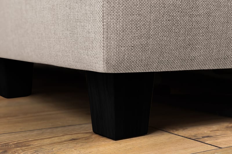 Crazy 6-sits Vändbar L-formad X-Large Hörnsoffa i Tyg - Beige - Möbler - Vardagsrum - Soffor - Hörnsoffor