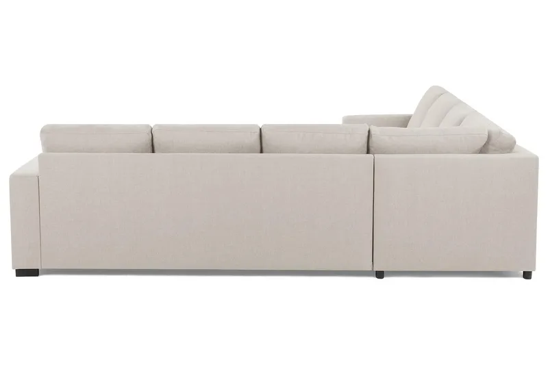 Crazy 6-sits Vändbar L-formad X-Large Hörnsoffa i Tyg - Beige - Möbler - Vardagsrum - Soffor - Hörnsoffor