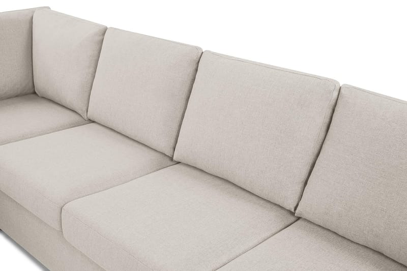 Crazy 6-sits Vändbar L-formad X-Large Hörnsoffa i Tyg - Beige - Möbler - Vardagsrum - Soffor - Hörnsoffor