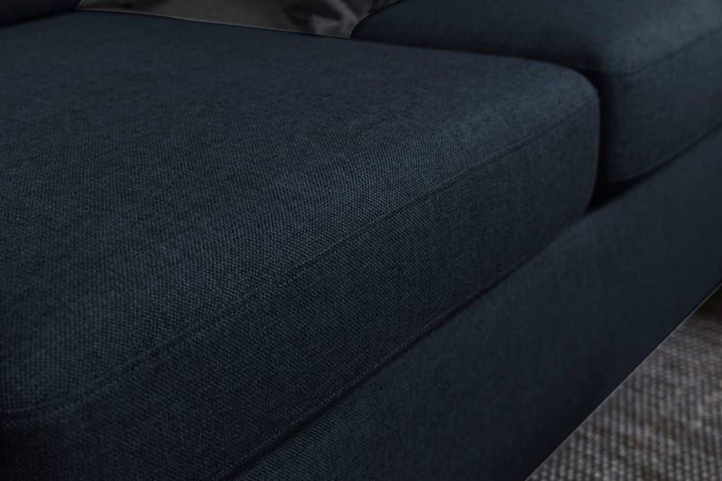 Crazy 6-sits Vändbar L-formad X-Large Hörnsoffa i Tyg - Blå - Möbler - Vardagsrum - Soffor - Hörnsoffor