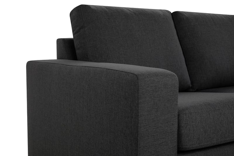 Crazy 6-sits Vändbar L-formad X-Large Hörnsoffa i Tyg - Mörkgrå - Möbler - Vardagsrum - Soffor - Hörnsoffor