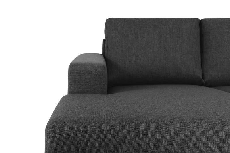 Crazy 6-sits Vänstervänd U-formad Large Hörnsoffa med divan i Tyg - Antracit - Möbler - Vardagsrum - Soffor - Hörnsoffor