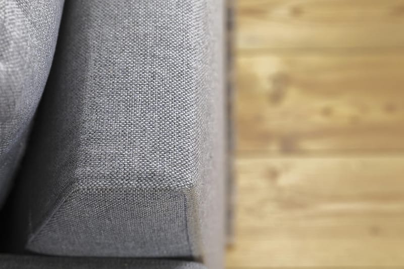 Crazy 6-sits Vänstervänd U-formad Large Hörnsoffa med divan i Tyg - Grå - Möbler - Vardagsrum - Soffor - Hörnsoffor