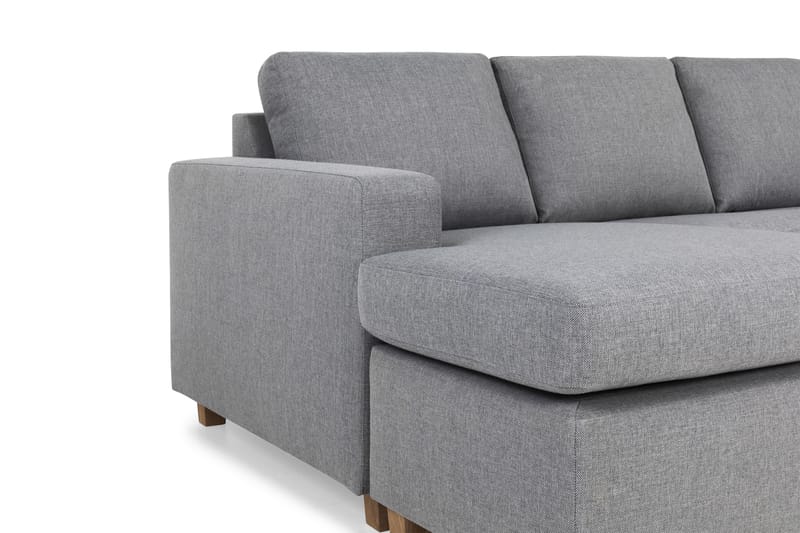 Crazy 6-sits Vänstervänd U-formad Large Hörnsoffa med divan i Tyg - Grå - Möbler - Vardagsrum - Soffor - Hörnsoffor