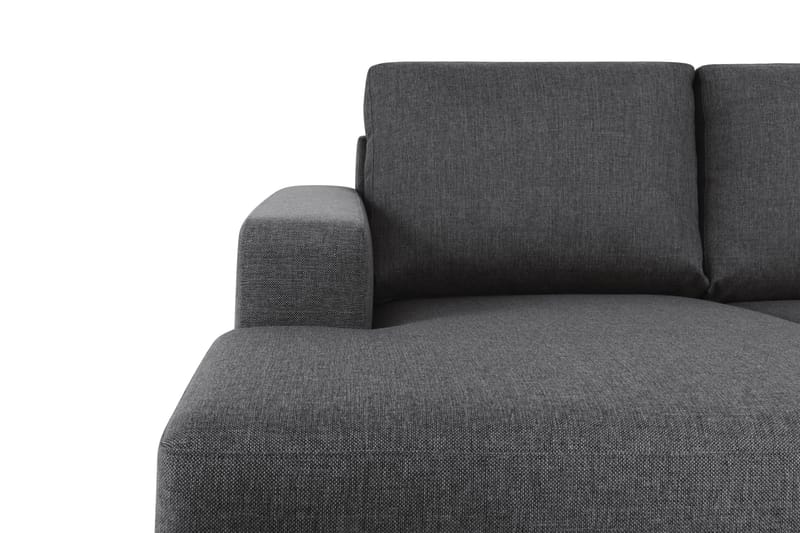 Crazy 6-sits Vänstervänd U-formad Large Hörnsoffa med divan i Tyg - Mörkgrå - Möbler - Vardagsrum - Soffor - Hörnsoffor