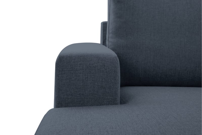 Crazy 6-sits Vänstervänd U-formad X-Large Hörnsoffa med divan i Tyg - Blå - Möbler - Vardagsrum - Soffor - Hörnsoffor