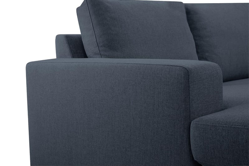 Crazy 6-sits Vänstervänd U-formad X-Large Hörnsoffa med divan i Tyg - Blå - Möbler - Vardagsrum - Soffor - Hörnsoffor