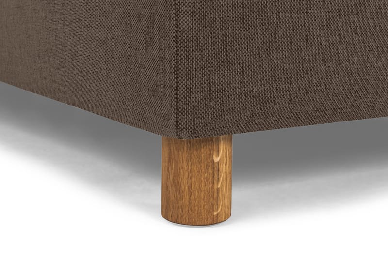 Crazy 6-sits Vänstervänd U-formad X-Large Hörnsoffa med divan i Tyg - Brun - Möbler - Vardagsrum - Soffor - Hörnsoffor