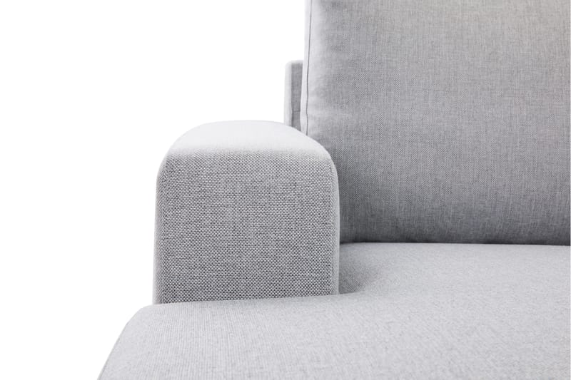 Crazy 6-sits Vänstervänd U-formad X-Large Hörnsoffa med divan i Tyg - Grå - Möbler - Vardagsrum - Soffor - Hörnsoffor
