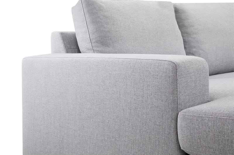 Crazy 6-sits Vänstervänd U-formad X-Large Hörnsoffa med divan i Tyg - Grå - Möbler - Vardagsrum - Soffor - Hörnsoffor