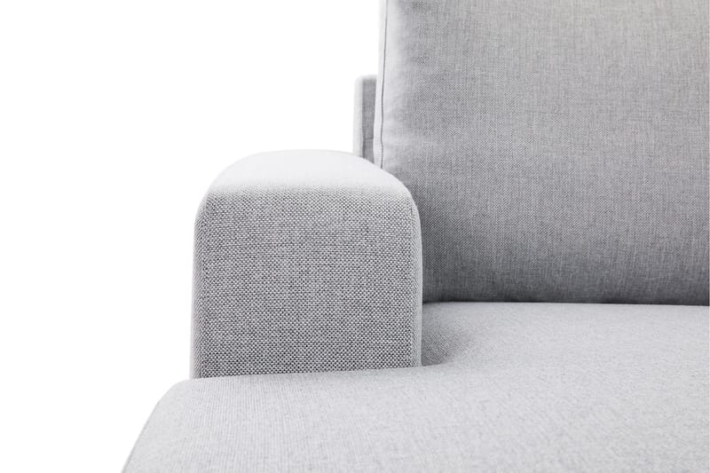 Crazy 6-sits Vänstervänd U-formad X-Large Hörnsoffa med divan i Tyg - Grå - Möbler - Vardagsrum - Soffor - Hörnsoffor