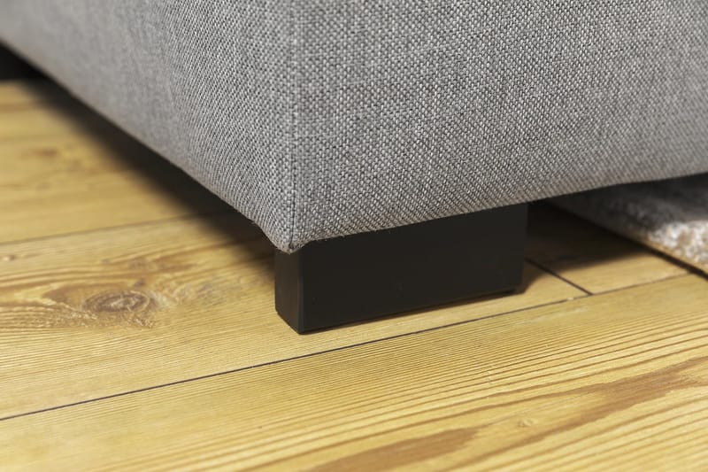 Crazy 6-sits Vänstervänd U-formad X-Large Hörnsoffa med divan i Tyg - Grå - Möbler - Vardagsrum - Soffor - H örnsoffor